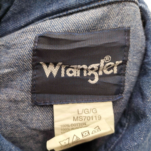 ラングラー Wrangler ウエスタンデニムシャツ メンズ JPN:L