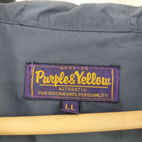 パープルアンドイエロー Purple&Yellow マウンテンパーカー メンズ JPN:XL