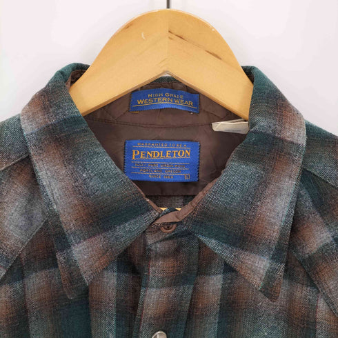 ペンドルトン PENDLETON USA製 ウエスタンネルシャツ メンズ JPN:L