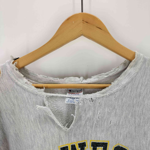 チャンピオン Champion 刺繍タグ メキシコ製 OSWEGO STATE リバースウィーブ ボロ メンズ JPN:XL