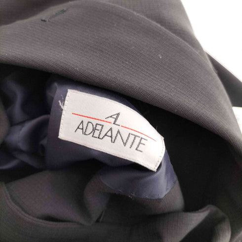 ADELANTE 3B 背抜き サイドベンツ テーラードジャケット セットアップ メンズ