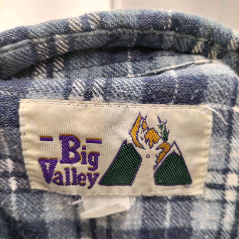 BIG VALLEY 90s チェックネルシャツ メンズ