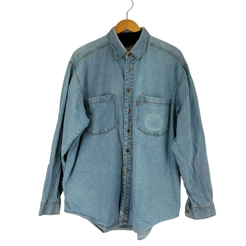 リーバイス Levis 90s 両フラップ デニムレギュラーカラーシャツ メンズ JPN:L