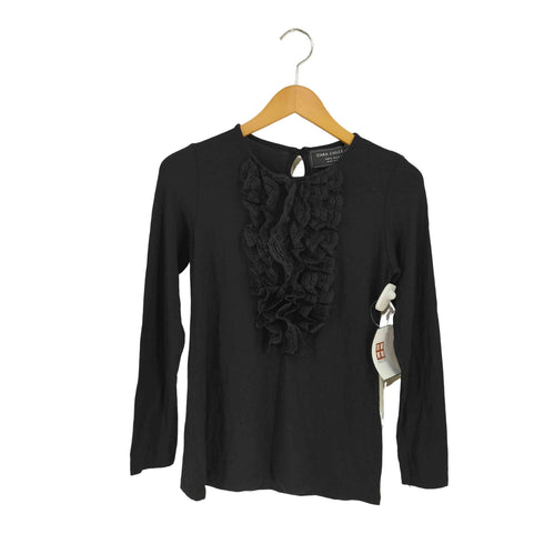 ザラ ZARA collection ポルトガル製 レーヨン フロントフリル カットソー レディース JPN:M