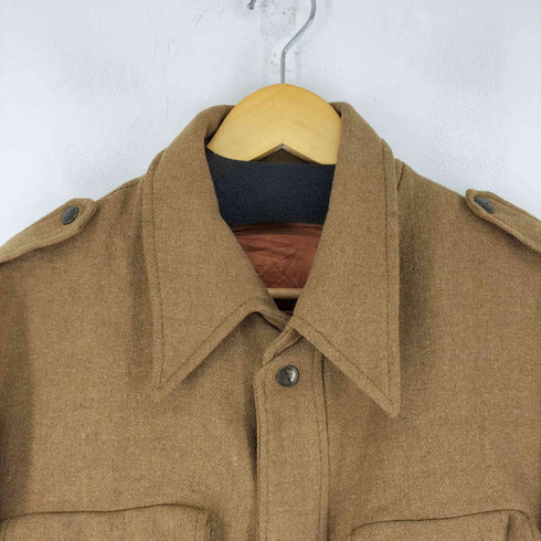 サックスフィフスアベニュー SAKS FIFTH AVENUE 80s エポレット シャツジャケット メンズ 44 LONG