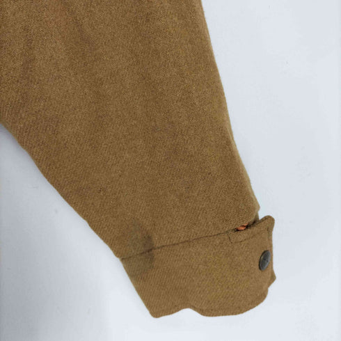 サックスフィフスアベニュー SAKS FIFTH AVENUE 80s エポレット シャツジャケット メンズ 44 LONG
