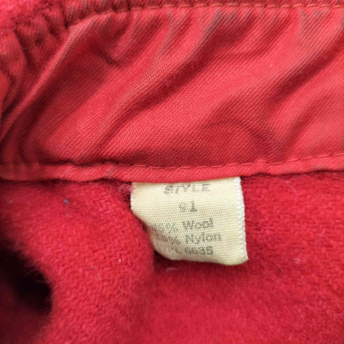 60~70s ウールナイロンシャツ メンズ JPN:XL