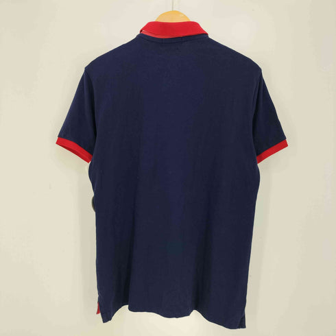 ポロラルフローレン POLO RALPH LAUREN ポロベア ラグビー ポロシャツ 星条旗 メンズ import:M