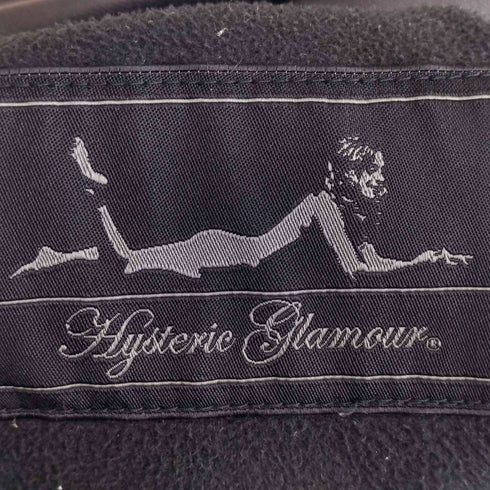 ヒステリックグラマー HYSTERIC GLAMOUR 羊革 フード ダブルライダース レザージャケット レディース FREE