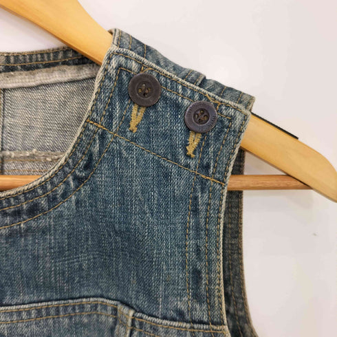 ヒステリックグラマー HYSTERIC GLAMOUR Hysterics OLD 初期 デニムパッチワーク ベスト レディース FREE