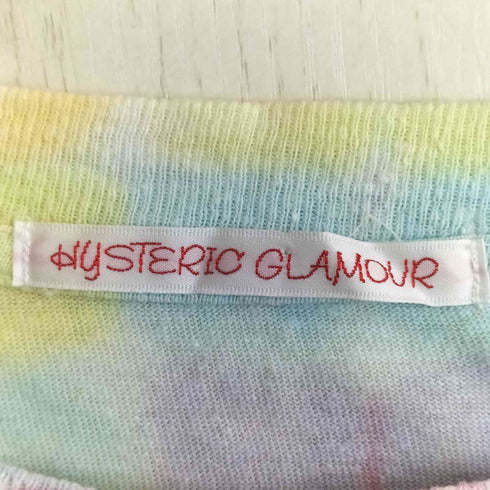 ヒステリックグラマー HYSTERIC GLAMOUR OLD 初期 タイダイ Tシャツ ピチT レディース FREE
