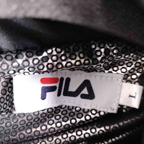 フィラ FILA 中綿 フーデット ハーフコート レディース JPN:L