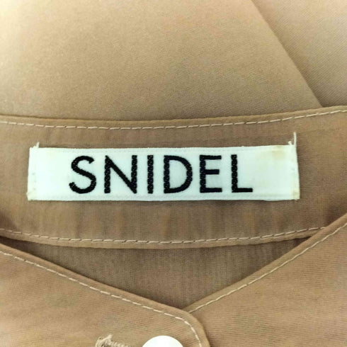 スナイデル snidel シアーブロッキングブラウス レディース FREE