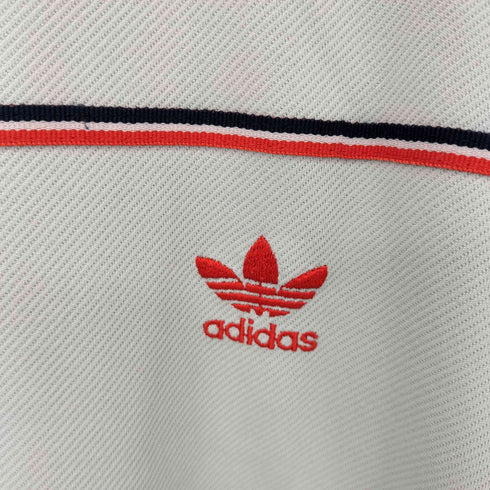 アディダスオリジナルス adidas Originals 70S~80S デサント期 WEST GERMANY 西ドイツ製 ロゴ刺繍トラックジャケット メンズ 胸囲98 身長175