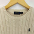 ポロラルフローレン POLO RALPH LAUREN ケーブル コットンニット レディース import:M