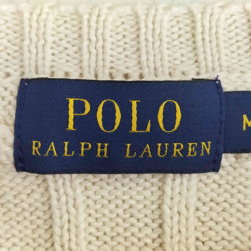 ポロラルフローレン POLO RALPH LAUREN ケーブル コットンニット レディース import:M
