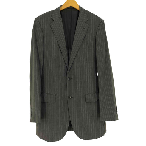 メイルアンドコー MALE & Co. 背抜き ストライプ シングル 2B テーラードジャケット メンズ A8