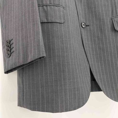 メイルアンドコー MALE & Co. 背抜き ストライプ シングル 2B テーラードジャケット メンズ A8