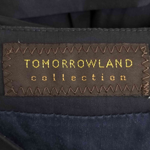 トゥモローランド TOMORROWLAND Collection Vネック プリーツ ワンピース レディース JPN:36
