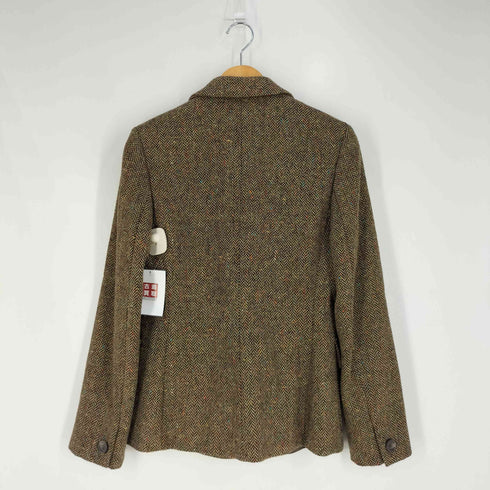 ウィークエンドマックスマーラ Weekend Max Mara イタリア製 ヘリンボーン ツイード 3B ウール テーラードジャケット レディース J:40