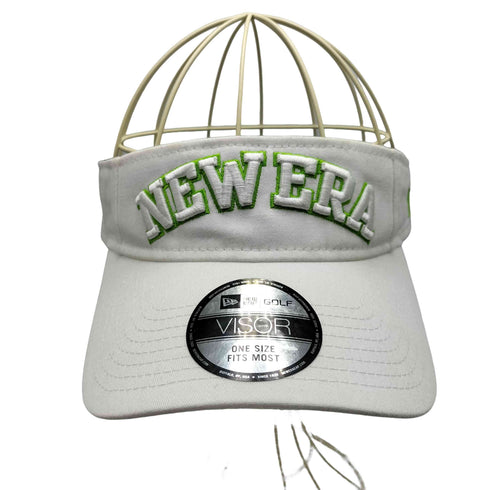 ニューエラ NEW ERA GF SCW ARCH LOGO 241 3Dロゴ刺繍 裏地パイル サンバイザー ユニセックス メンズ FREE