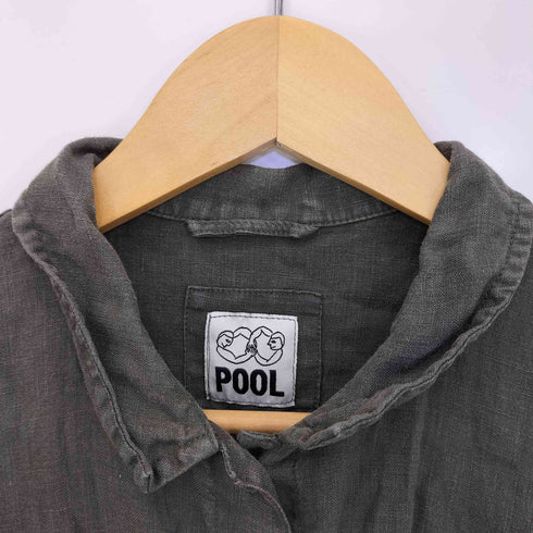 イデープール IDEE POOL リネン シャツワンピース レディース ONE SIZE