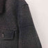 KENNETH COLE REACTION 襟ボア シャドーチェックポリウールジャケット メンズ import:L