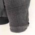 KENNETH COLE REACTION 襟ボア シャドーチェックポリウールジャケット メンズ import:L