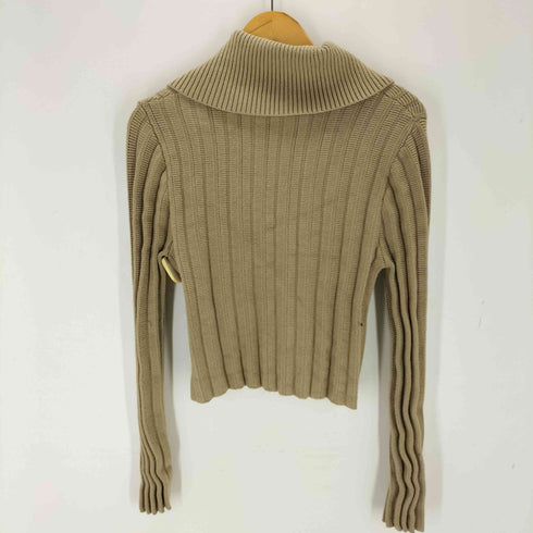 ザラ ZARA ジップニットカーディガン レディース JPN:L