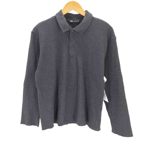 ザラ ZARA ニットポロ レディース JPN:M