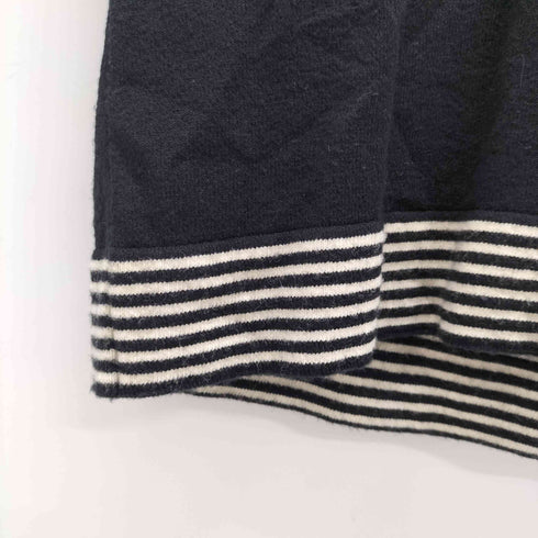 ケンゾー KENZO ボーダー ドット 半袖ニット レディース import:M