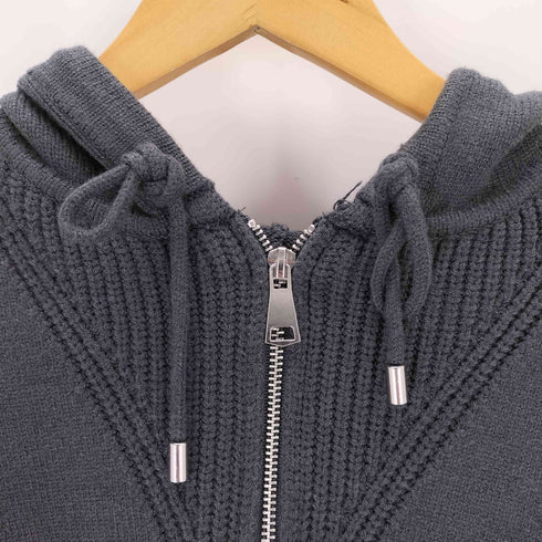 ザラ ZARA ハーフジップ ニットプルオーバー レディース JPN:L