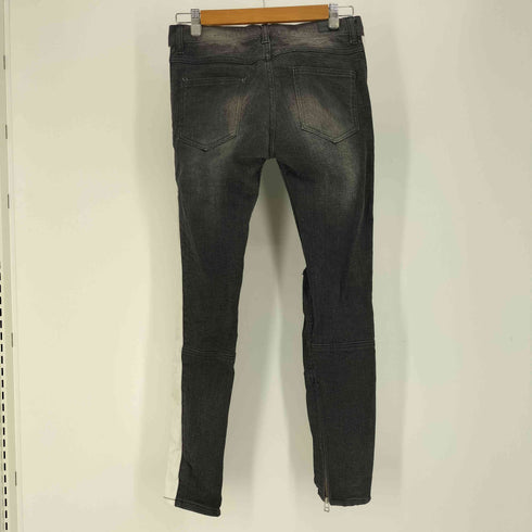 ダンケシェーン Danke Schon 18AW サイドライン ダメージ加工 デニム パンツ メンズ US:30-31