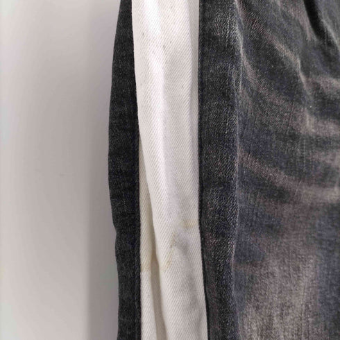 ダンケシェーン Danke Schon 18AW サイドライン ダメージ加工 デニム パンツ メンズ US:30-31