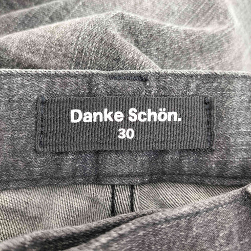 ダンケシェーン Danke Schon 18AW サイドライン ダメージ加工 デニム パンツ メンズ US:30-31