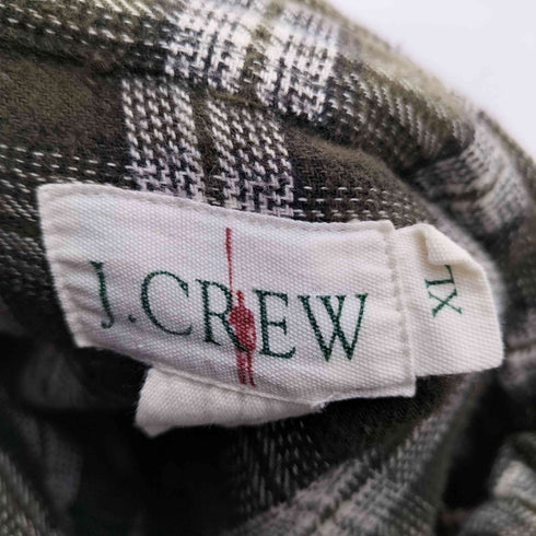 ジェイクルー J.CREW 90s モーリシャス製 巨人タグ チェックシャツ メンズ JPN:XL