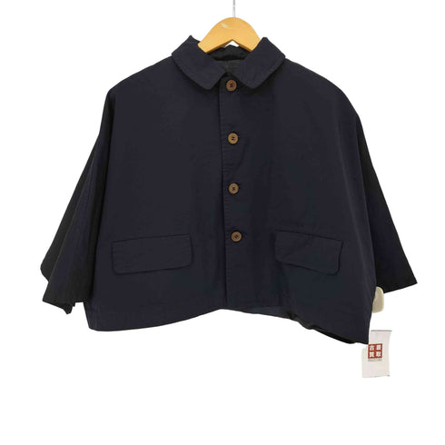 コムデギャルソンコムデギャルソン COMME des GARCONS COMME des GARCONS 17AW ポリ 丸襟 ショートジャケット レディース JPN:XS