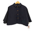 コムデギャルソンコムデギャルソン COMME des GARCONS COMME des GARCONS 17AW ポリ 丸襟 ショートジャケット レディース JPN:XS