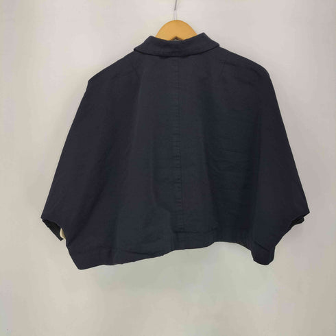 コムデギャルソンコムデギャルソン COMME des GARCONS COMME des GARCONS 17AW ポリ 丸襟 ショートジャケット レディース JPN:XS