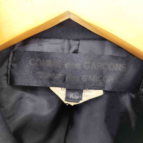 コムデギャルソンコムデギャルソン COMME des GARCONS COMME des GARCONS 17AW ポリ 丸襟 ショートジャケット レディース JPN:XS