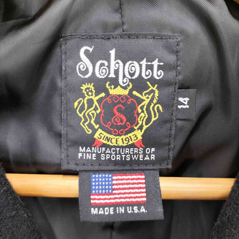 ショット Schott USA製 ウールダブルライダース レディース 14