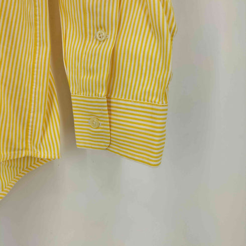 ラルフローレン RALPH LAUREN CUSTOM FIT ポニー刺繍 ストライプ ボタンダウンシャツ 香港製 メンズ import:L