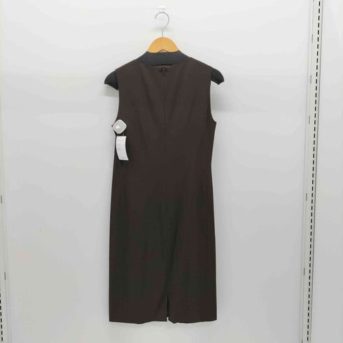 マックスマーラ MAX MARA 90-00S 白タグ レーヨン混ウールワンピースセットアップ チェスターコート レディース