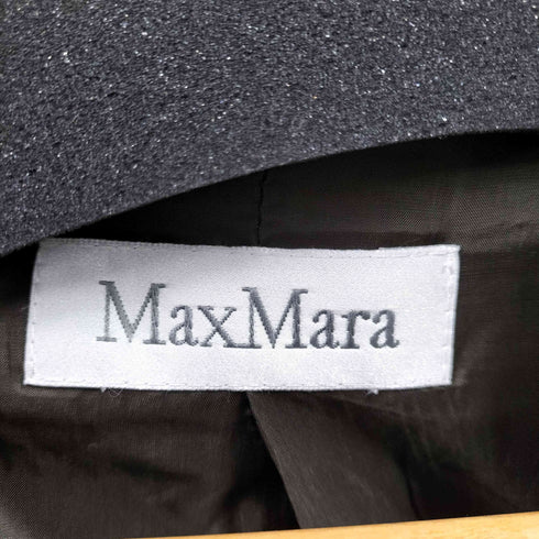 マックスマーラ MAX MARA 90-00S 白タグ レーヨン混ウールワンピースセットアップ チェスターコート レディース