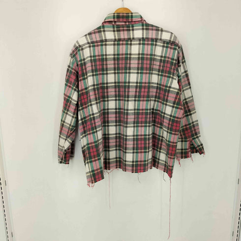 MACHINE Wash WARM 70S プリントネルシャツ L/S メンズ 17 1/2