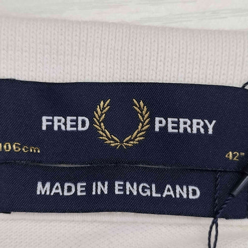 フレッドペリー FRED PERRY The Fred Perry Shirt イングランド製 ロゴ刺繍 鹿の子ポロシャツ メンズ 42