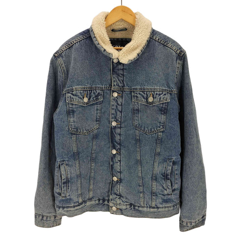 ザラ ZARA ボア デニムジャケット メンズ JPN:L