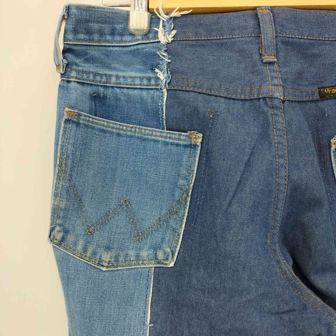 ラングラー Wrangler 70S USA製 リメイクフレアデニムパンツ THRIFTY LOOK メンズ