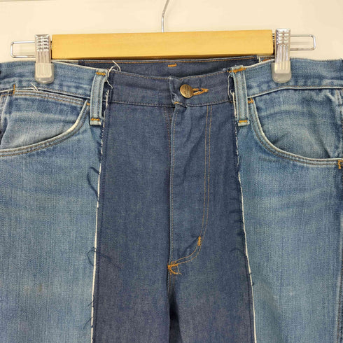 ラングラー Wrangler 70S USA製 リメイクフレアデニムパンツ THRIFTY LOOK メンズ