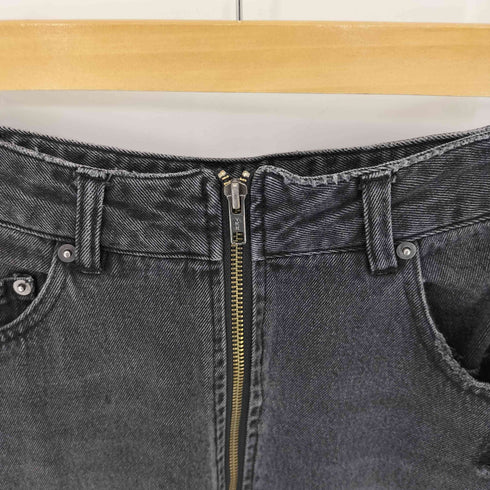ジーナシス JEANASIS クラッシュデニムZIPスカート レディース JPN:S
